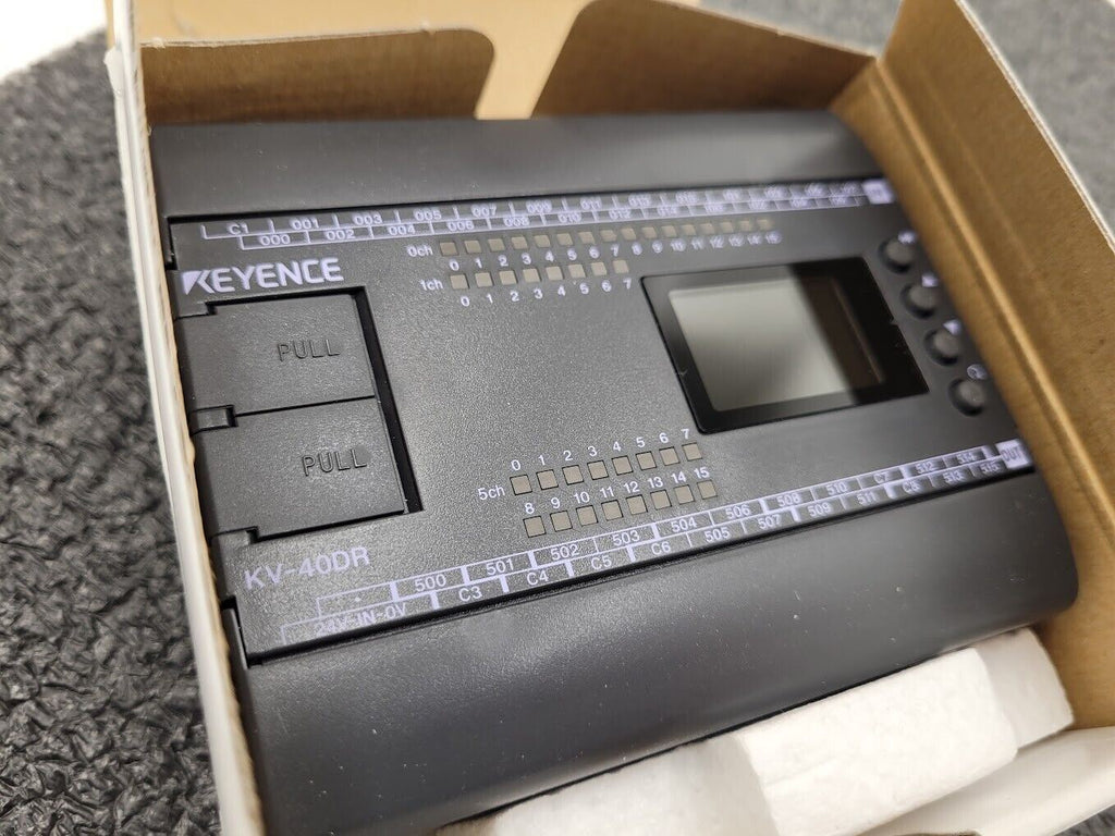 Keyence Base Unit Expansion Module Card Extension KV-40DR KV40DR 24 I/O 16 Relay