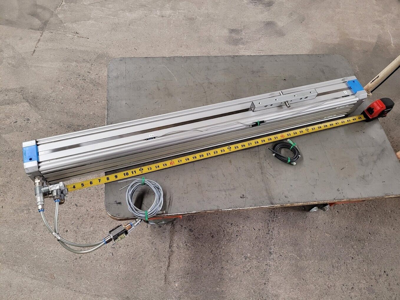 FESTO DGP-63-720-PPV-A-B Linear Piston Pneumatic Drive 63mm Bore 720mm Stroke