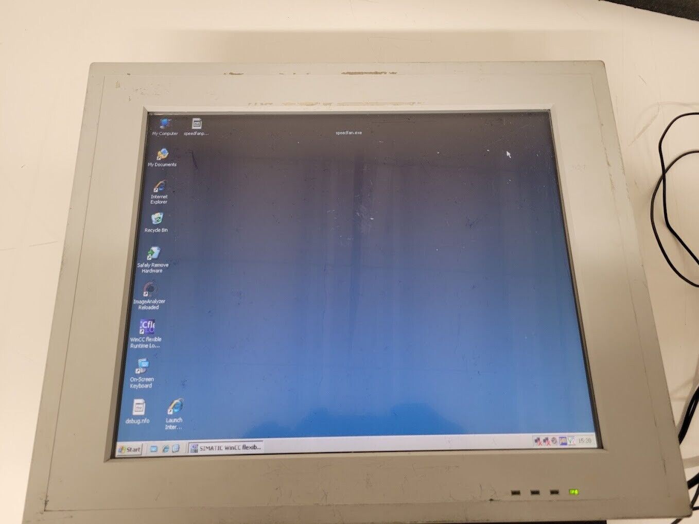 Advantech PPC-177T-BARE-TE Color TFT LCD Operator Touch Panel HMI 17" Screen XP