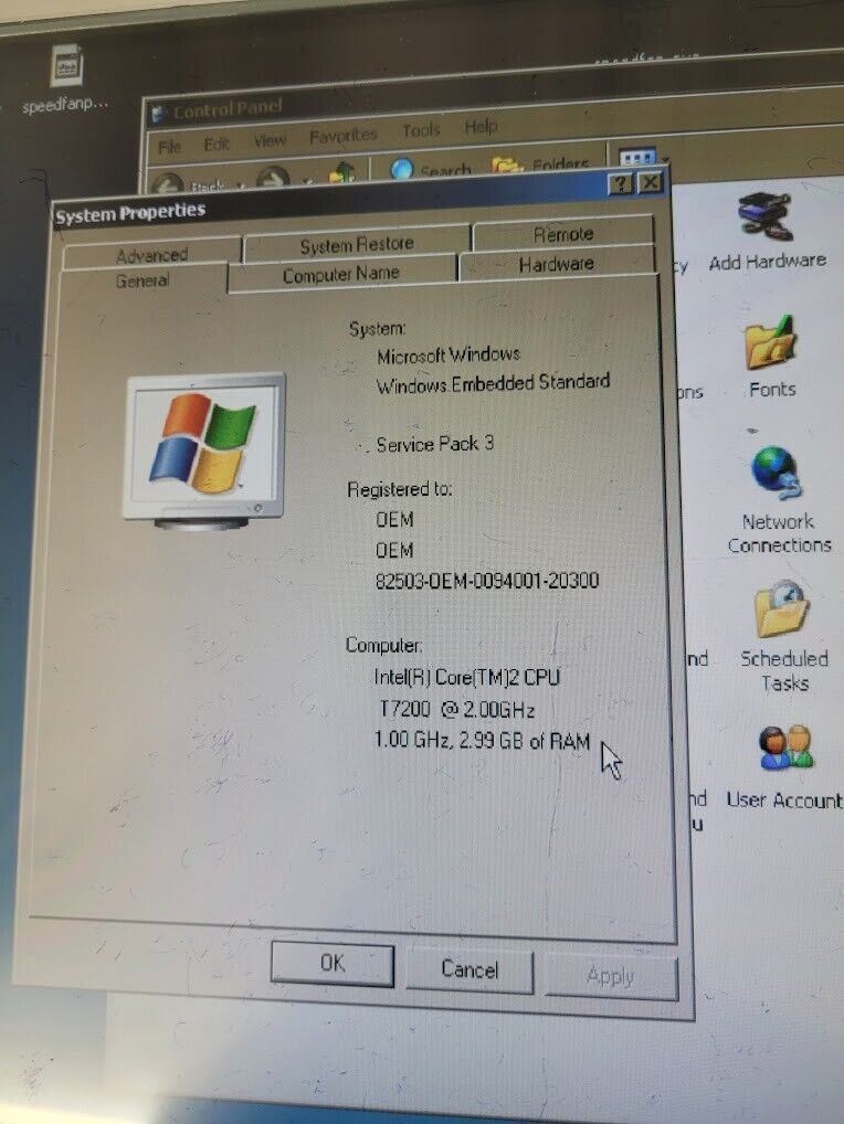 Advantech PPC-177T-BARE-TE Color TFT LCD Operator Touch Panel HMI 17" Screen XP