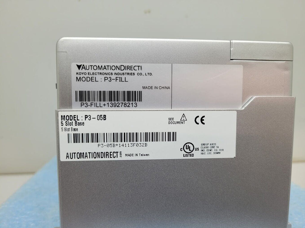 Automation Direct P3-05B P305B PLC 6 Slot Mainframe Backplane Productivity 3000