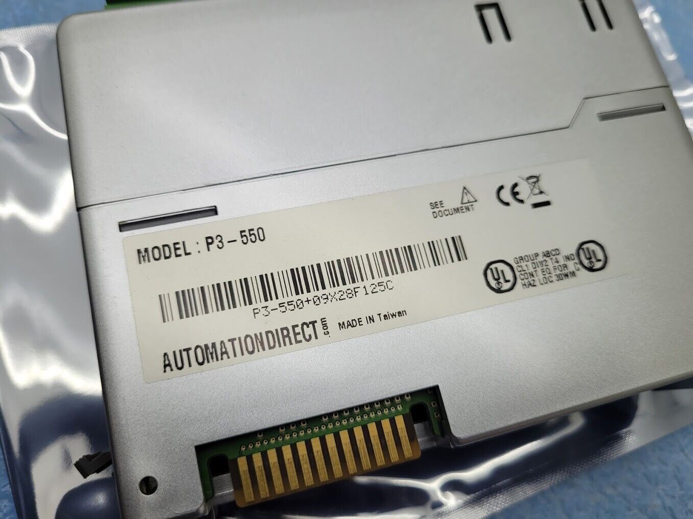 Automation Direct P3-550 Productivity 3000 PLC CPU Module Tested Working Pull