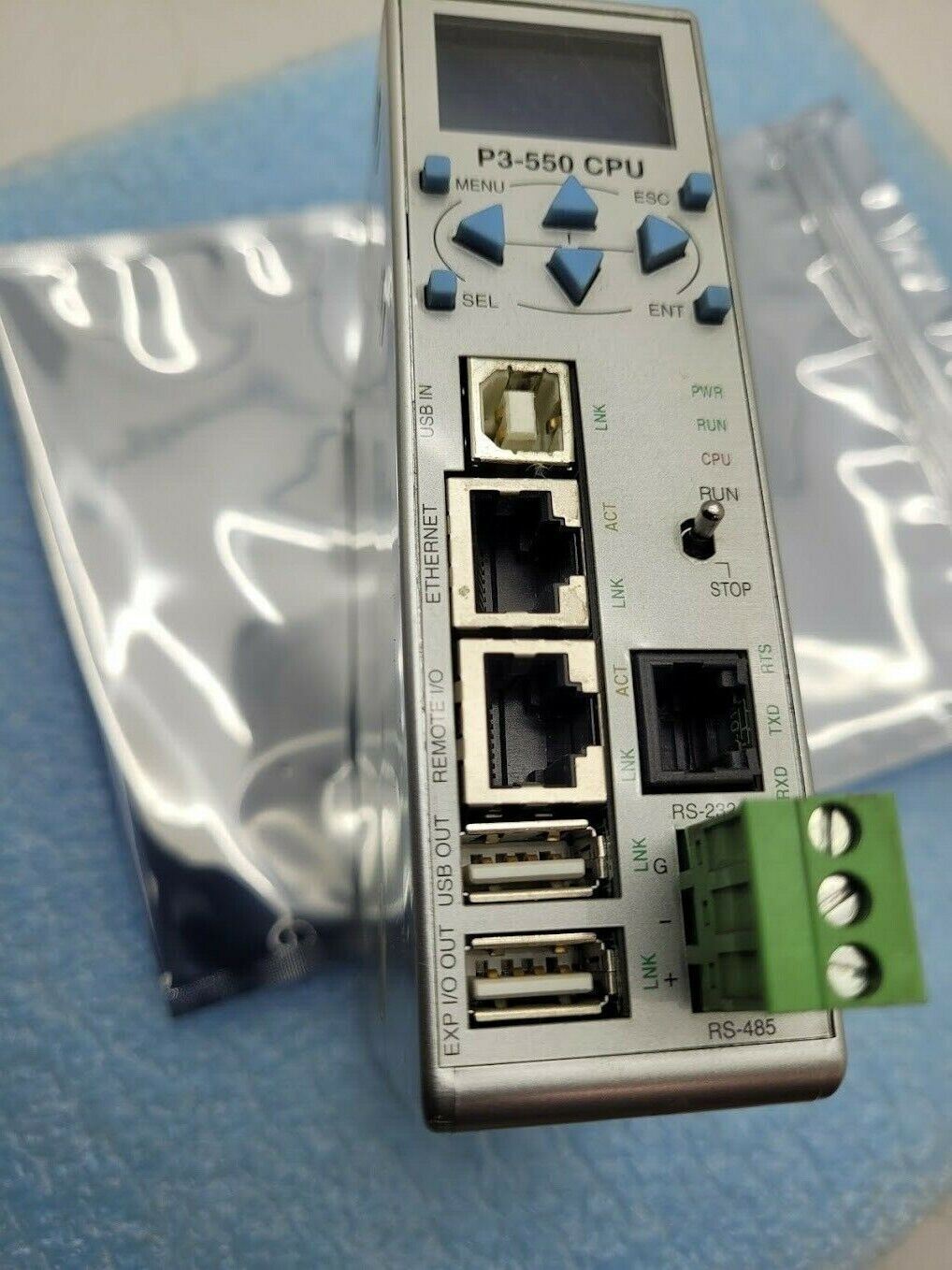 Automation Direct P3-550 Productivity 3000 PLC CPU Module Tested Working Pull