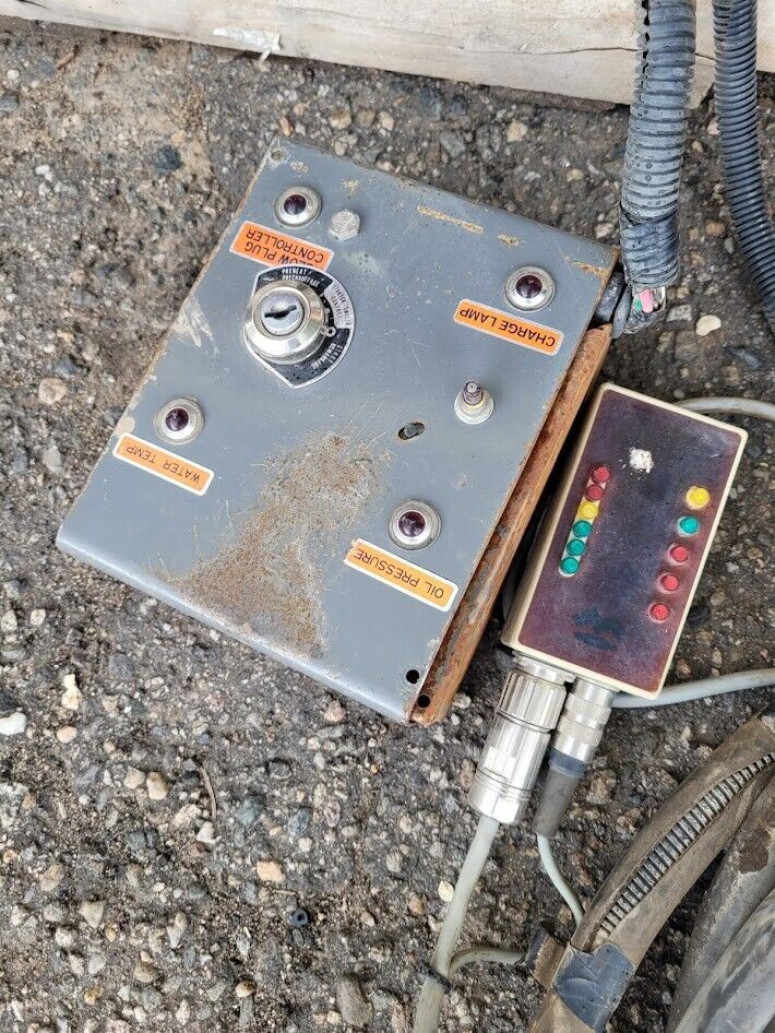 Genius Gen Set Scrap Magnet Generator 13kW Needs Work Kubota 30HP Engine Runs