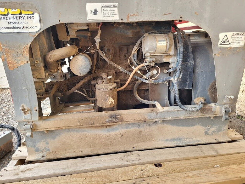 Genius Gen Set Scrap Magnet Generator 13kW Needs Work Kubota 30HP Engine Runs