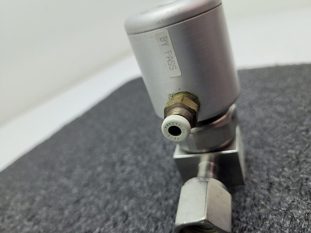 Nupro Swagelok 6LV-DAFR4-P-C Stainless Steel Pneumatic Air Pilot Shutoff Valve