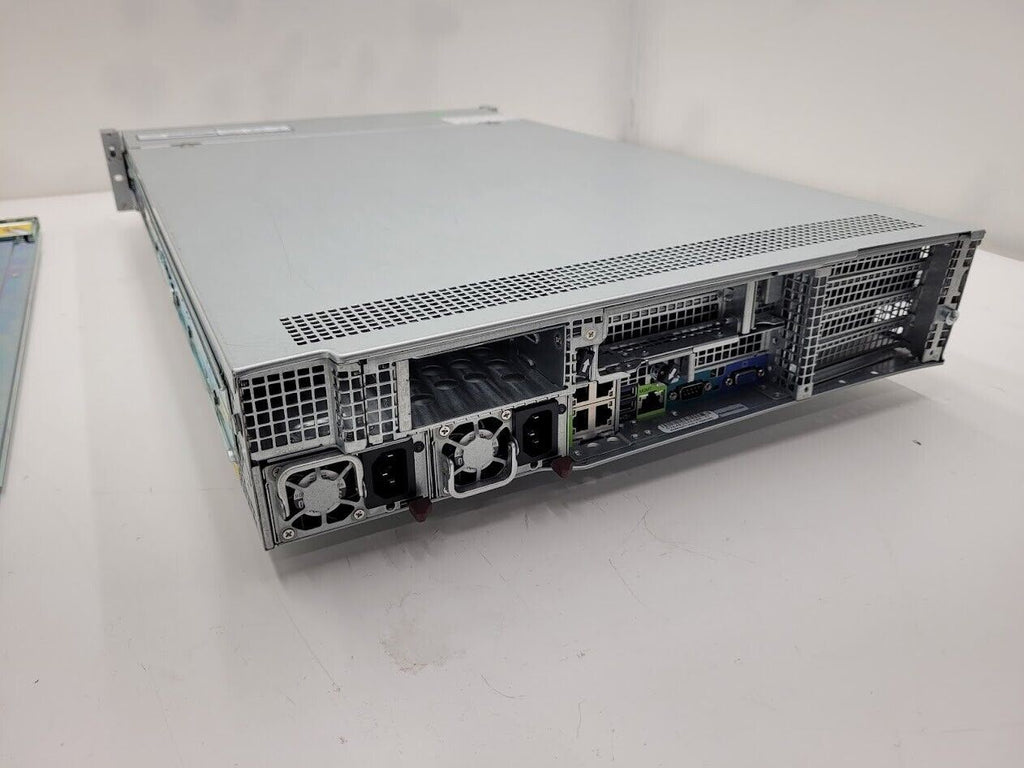 Supermicro SYS-2029U-TN24R4T 2x Xeon Silver 4116 64Gb Ram 24x NVMe Slots X11DPU