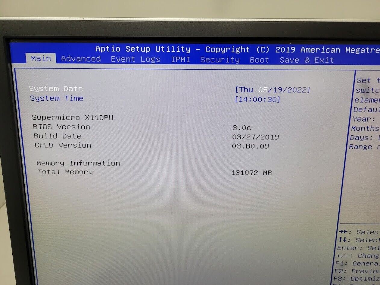 Supermicro SYS-2029U-TN24R4T 2x Xeon Silver 4116 64Gb Ram 24x NVMe Slots X11DPU