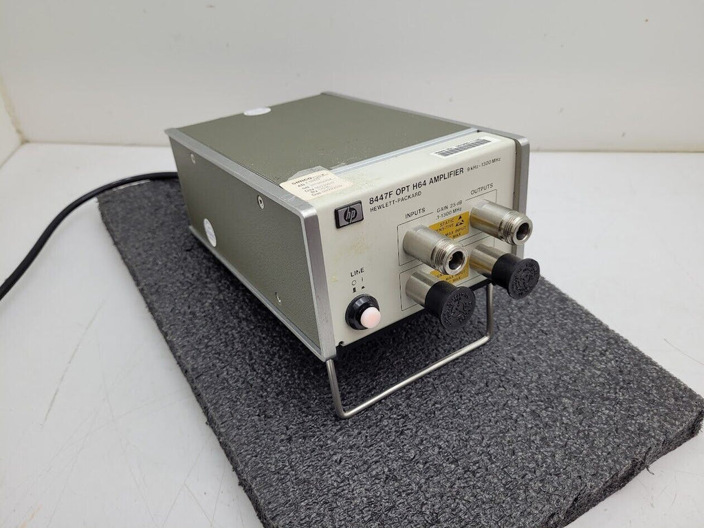 Hewlett Packard HP 8447F OPT H64 9KHz-1300MHz Low Noise Amplifier LNA