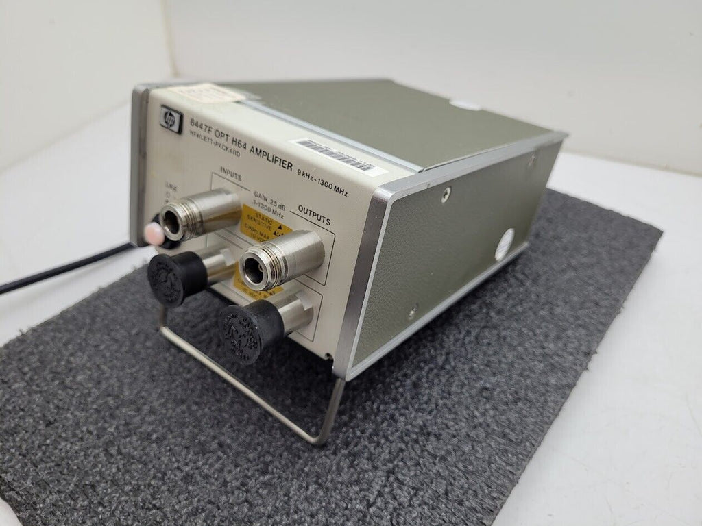 Hewlett Packard HP 8447F OPT H64 9KHz-1300MHz Low Noise Amplifier LNA