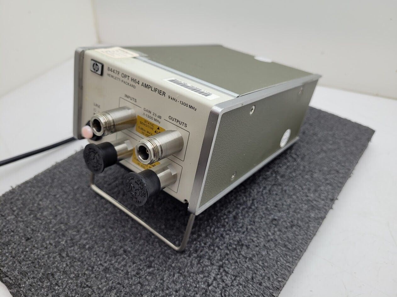 Hewlett Packard HP 8447F OPT H64 9KHz-1300MHz Low Noise Amplifier LNA