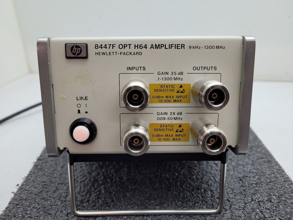 Hewlett Packard HP 8447F OPT H64 9KHz-1300MHz Low Noise Amplifier LNA