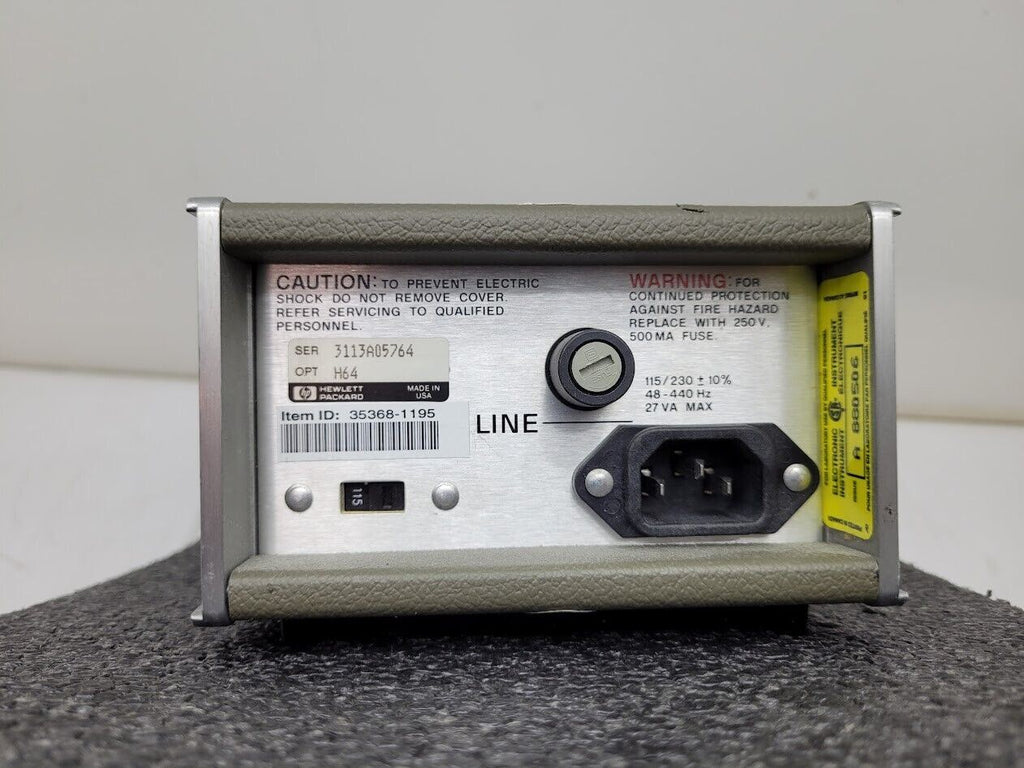 Hewlett Packard HP 8447F OPT H64 9KHz-1300MHz Low Noise Amplifier LNA