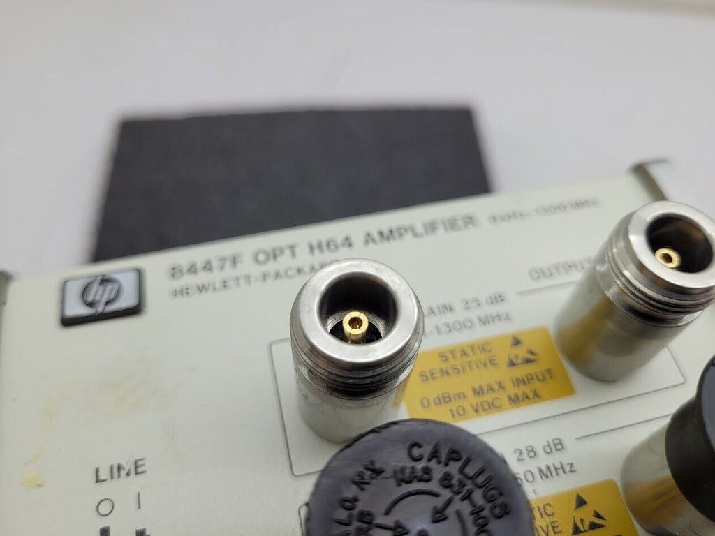 Hewlett Packard HP 8447F OPT H64 9KHz-1300MHz Low Noise Amplifier LNA