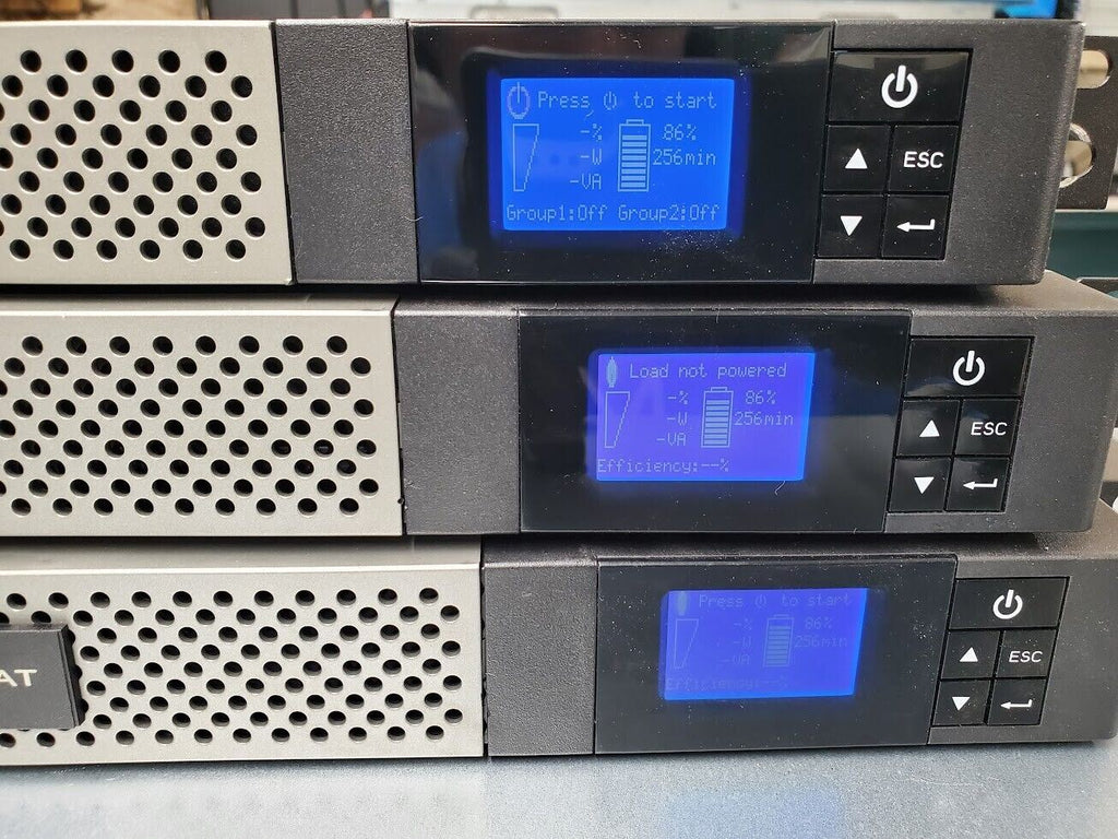 EATON INFINIDAT 5P1550iR  9210-6384-00P 1550VA 240VAC 1100W 7.1A UPS Load Tested