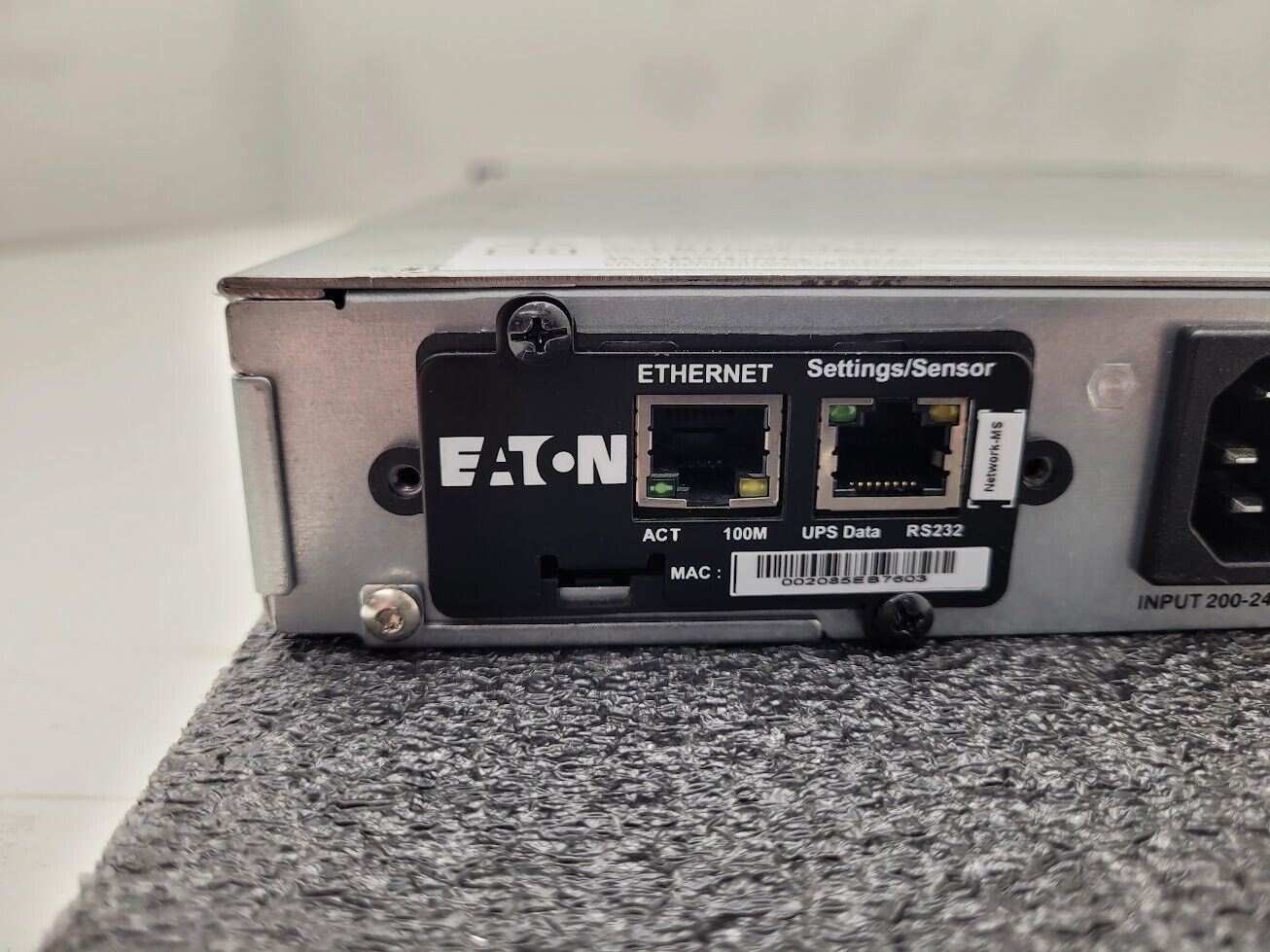 EATON INFINIDAT 5P1550iR  9210-6384-00P 1550VA 240VAC 1100W 7.1A UPS Load Tested