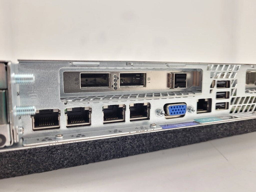 Intel S2600GL 1U 8-Bay SFF SAS Server 2x E5-2658V2 512Gb (16x 32Gb) CX354A 10Gig