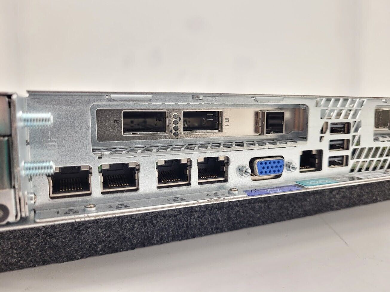 Intel S2600GL 1U 8-Bay SFF SAS Server 2x E5-2658V2 512Gb (16x 32Gb) CX354A 10Gig