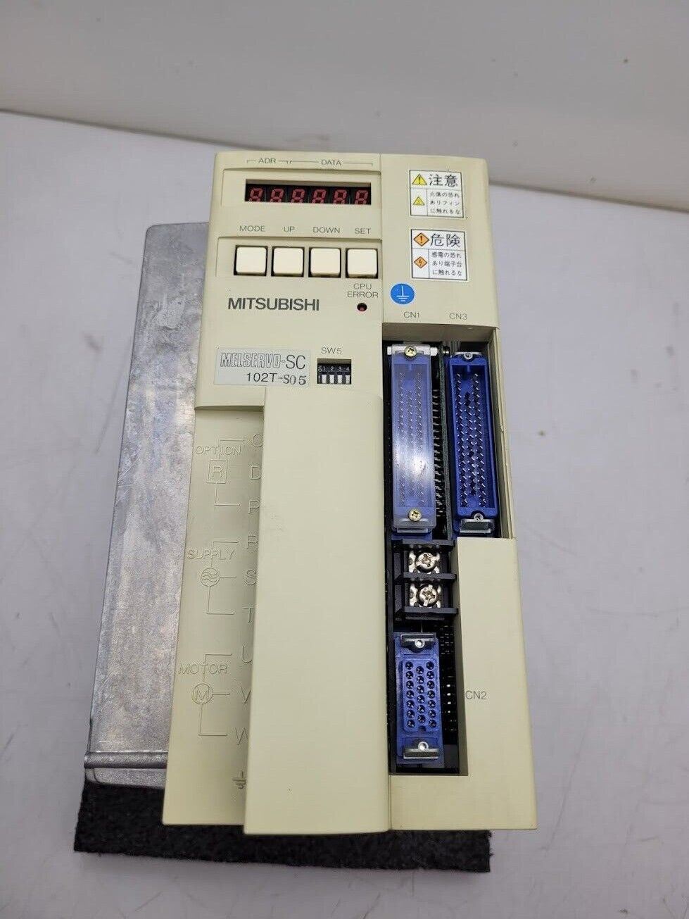 Citizen Lathe E-32 Mitsubishi MR-SC 102T Melservo-SC Servo Motor Drive Amplifier