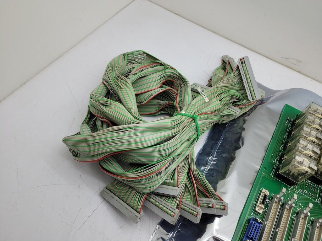 Citizen Lathe E-32 Relay Control Board Plus Cables 952-037-0 CNDI4