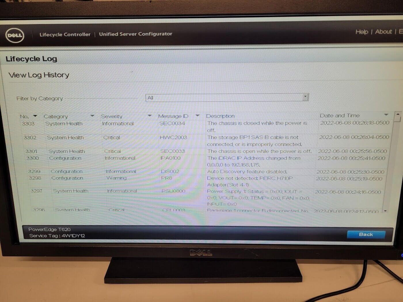 Dell PowerEdge T620 2x Xeon E5-2650v2 32GB Ram Boots to Bios No fans 12 Bay LFF