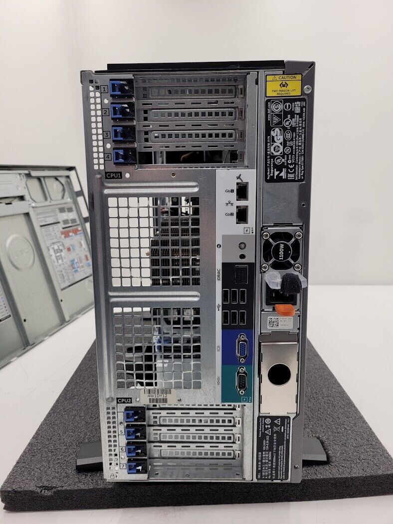 Dell PowerEdge T620 2x Xeon E5-2650v2 32GB Ram Boots to Bios No fans 12 Bay LFF