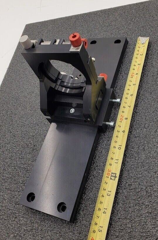 High Precision Industrial Line Scan Camera Mount 74mm Hole 380mm plate 4-Axis