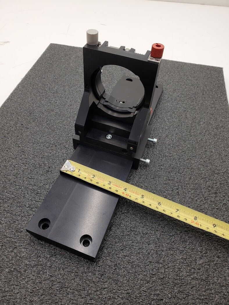 High Precision Industrial Line Scan Camera Mount 74mm Hole 380mm plate 4-Axis