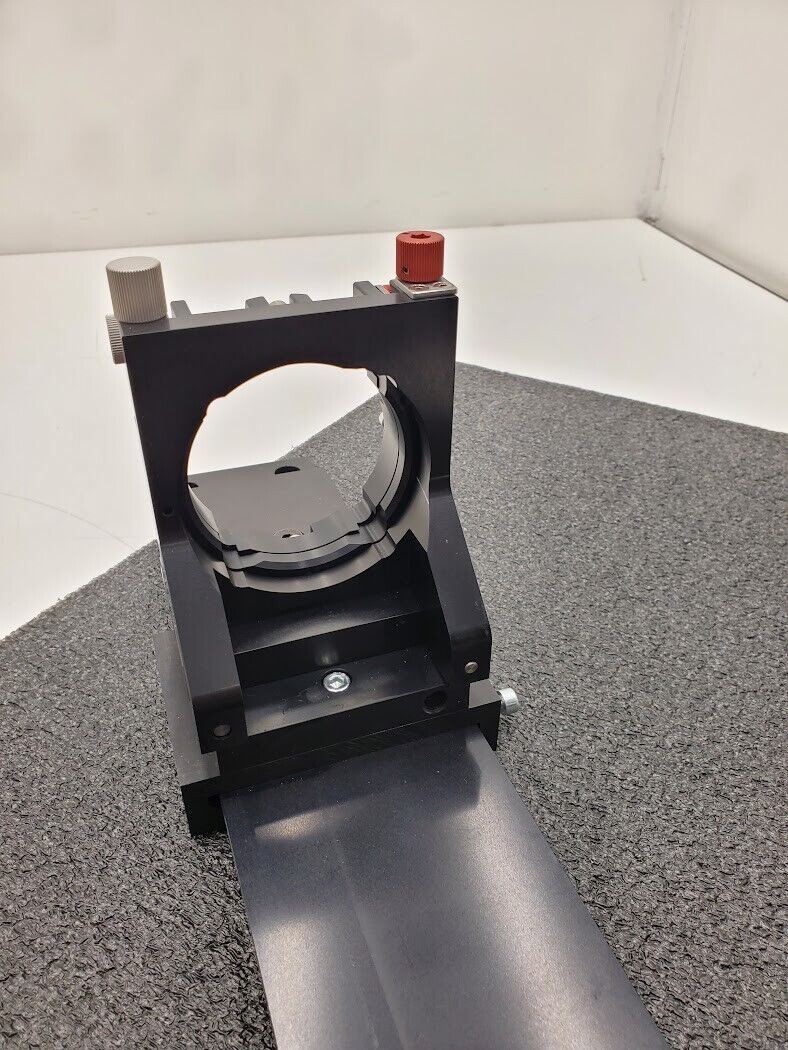 High Precision Industrial Line Scan Camera Mount 74mm Hole 380mm plate 4-Axis