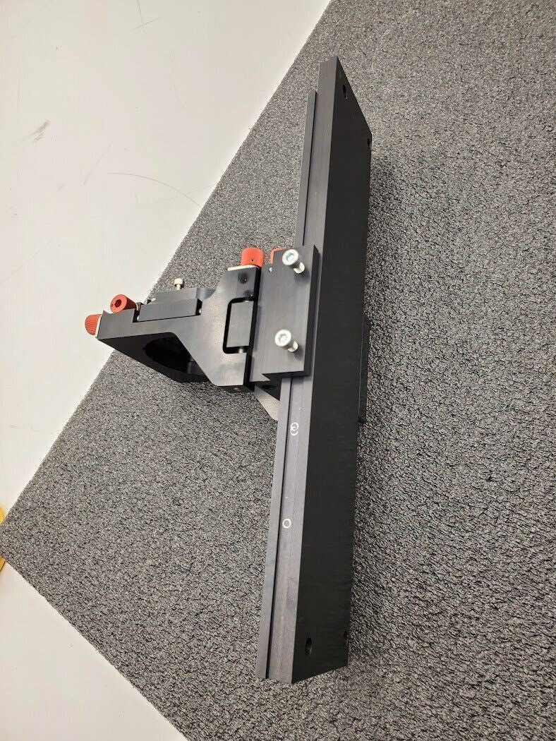 High Precision Industrial Line Scan Camera Mount 74mm Hole 380mm plate 4-Axis