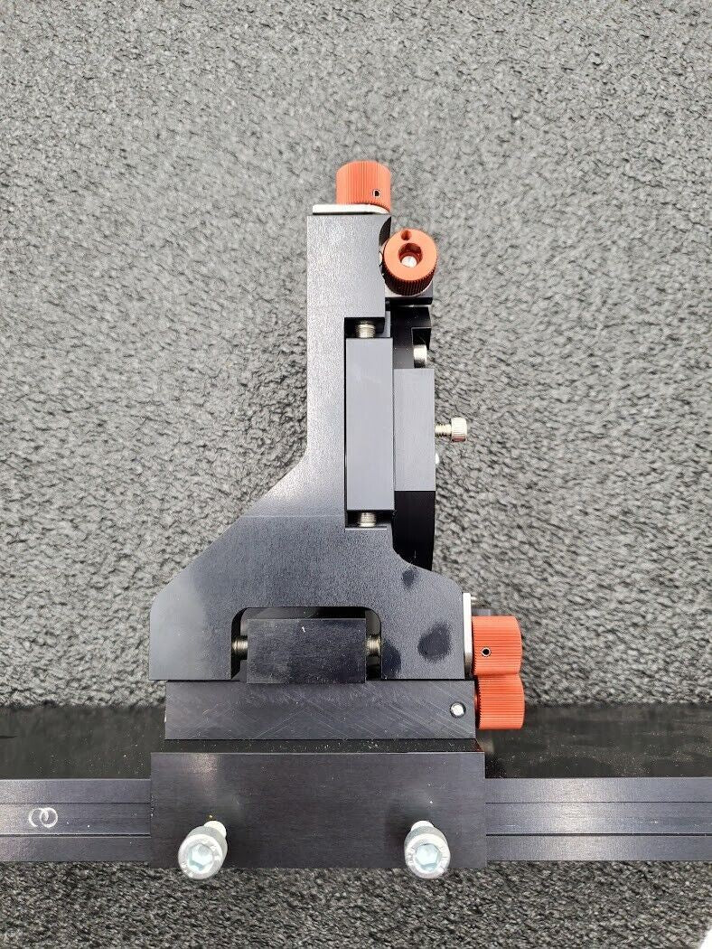 High Precision Industrial Line Scan Camera Mount 74mm Hole 380mm plate 4-Axis