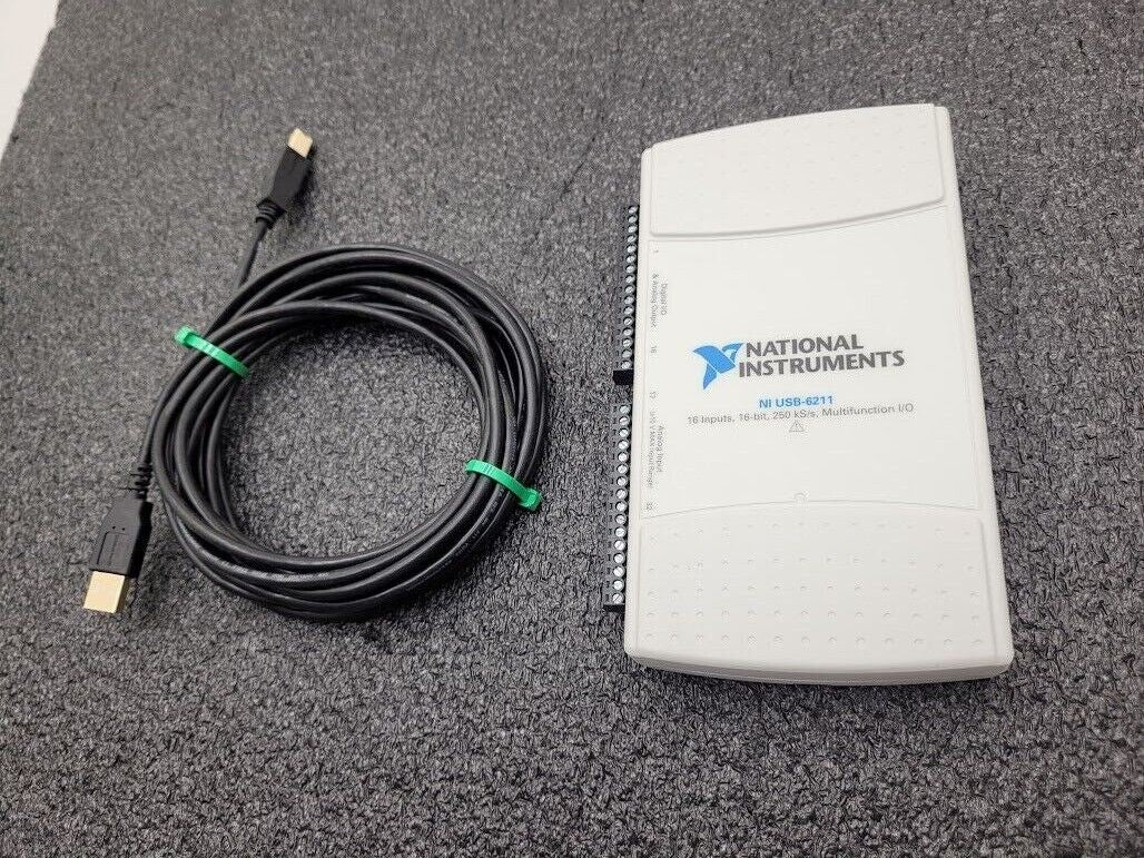 NI USB-6211 Multifunction I/O Device w/ Analog Input  16-Input 16-Bit 250 kS/s