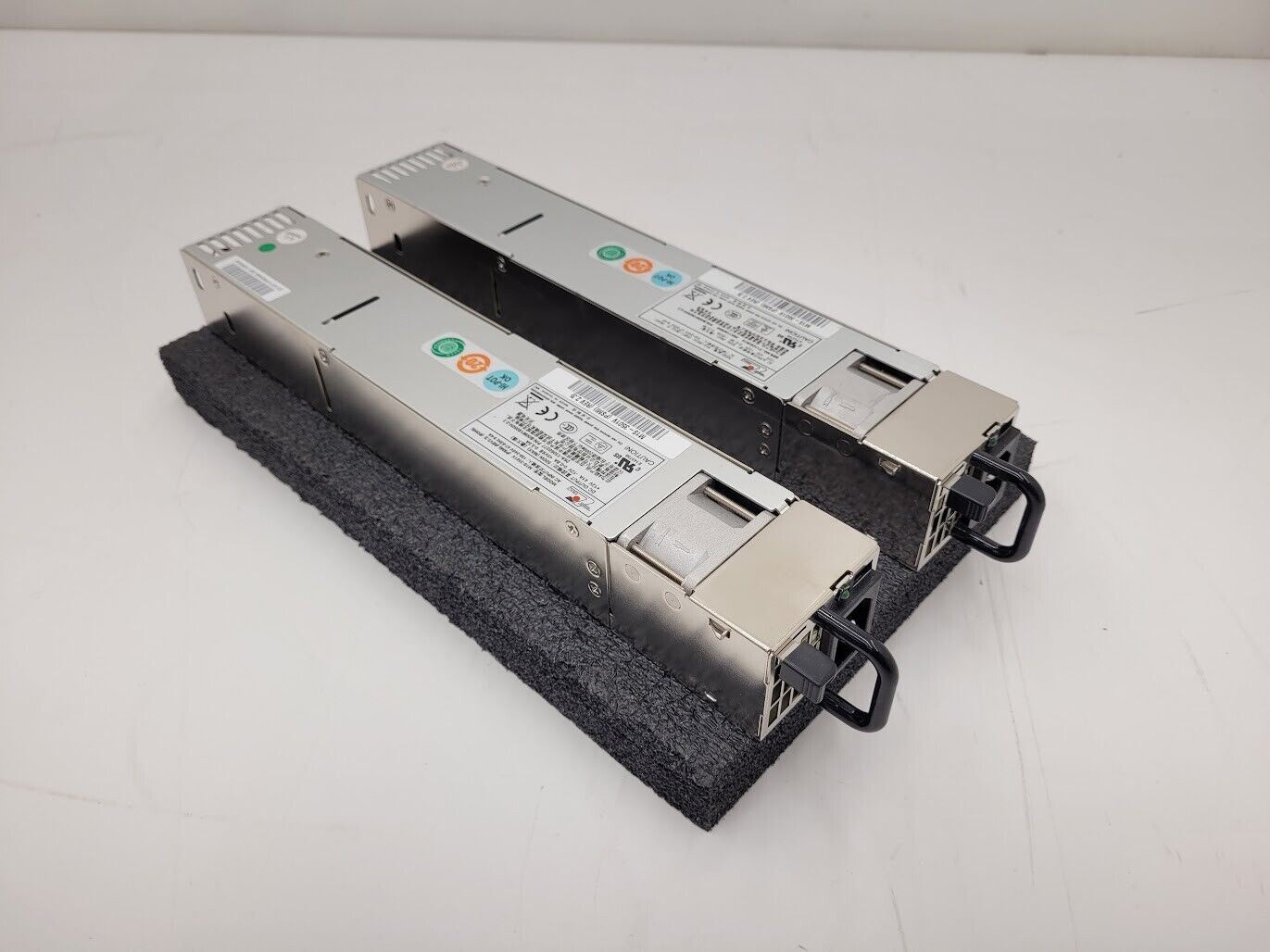 2x EMACS M1S-3501V Power Supply 100-240V Input +12V 500W Output, Tested, Working