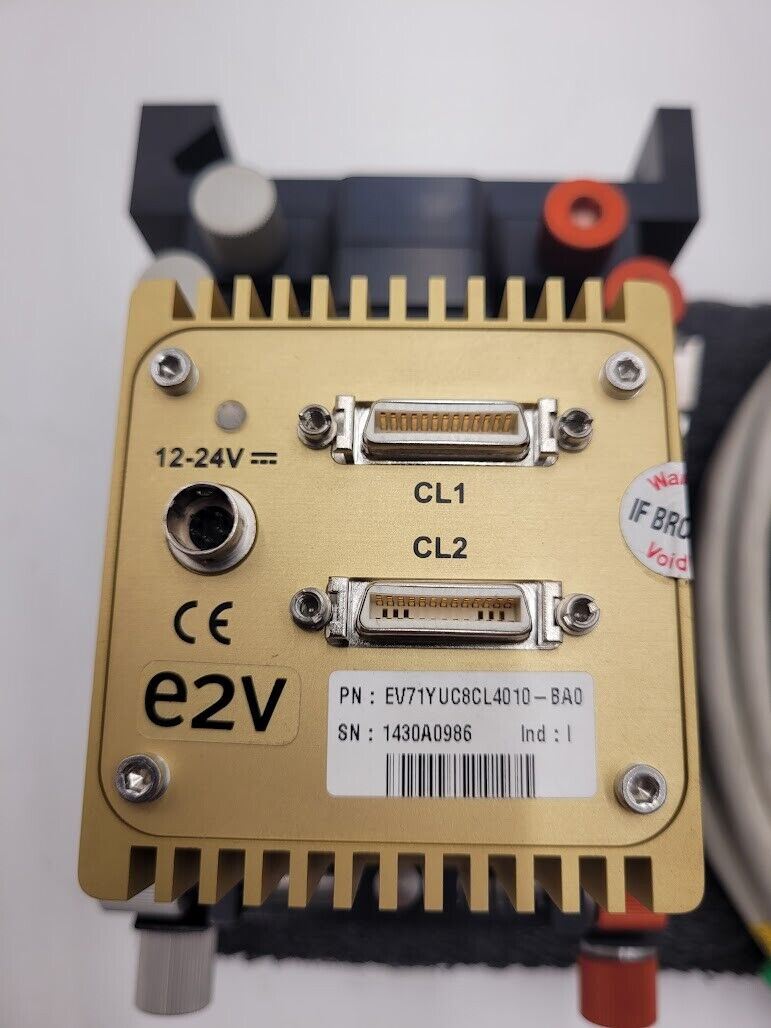 ELiiXA UC8 LineScan Camera e2V w/ Mount and Kreuznach APO-Componon 4/60 Lens #2