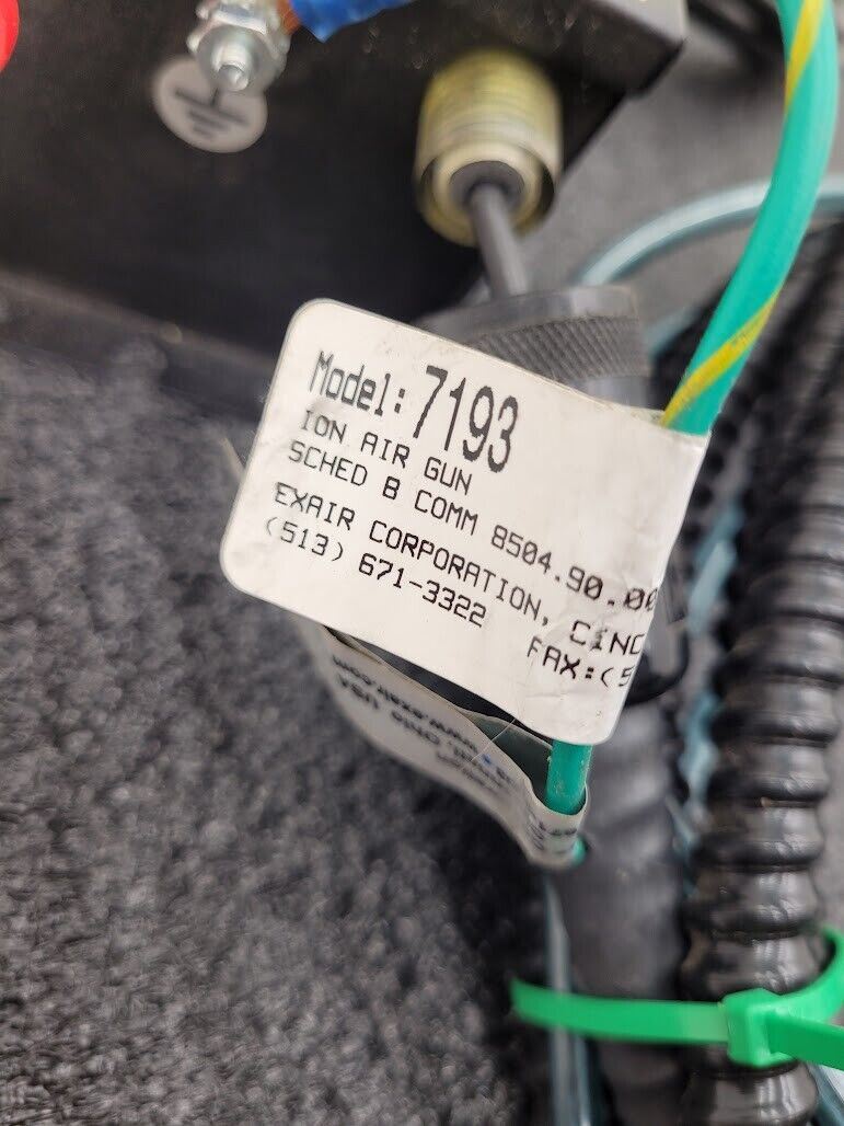 Exair 7901 Static Neutralizing Power Supply 5000V 7193 Ion Air Gun Parts/Repair