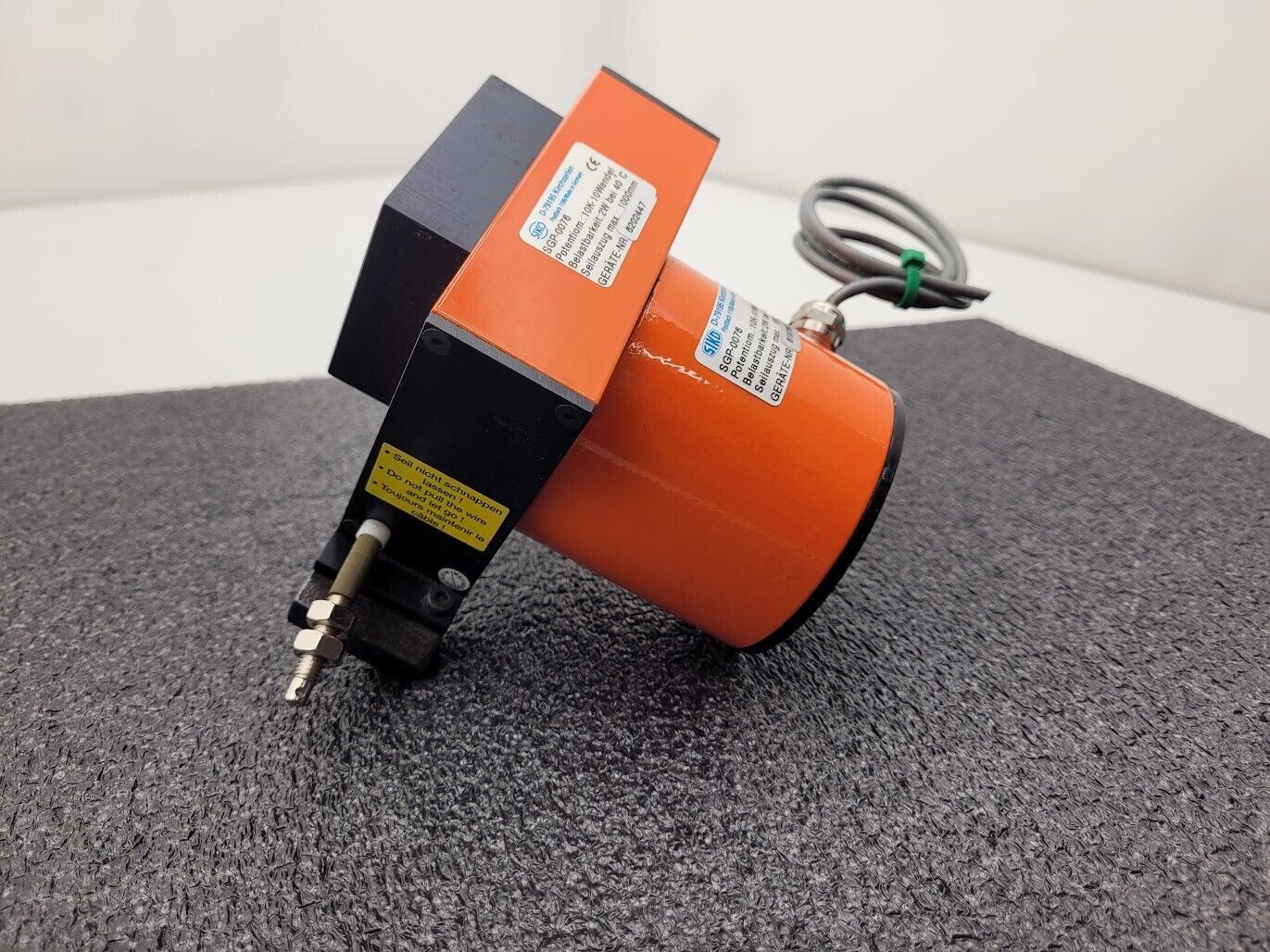SIKO Draw-Wire Wire-Draw Potential Encoder SGP-0076 1000mm 1M 10K-10 Spiral Coil