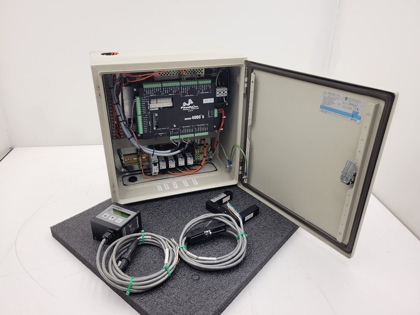 AccuWeb Micro 4000 Net Controller CTL4000 5000-02 Sensor Accubeam 2 3X3U 4050-01