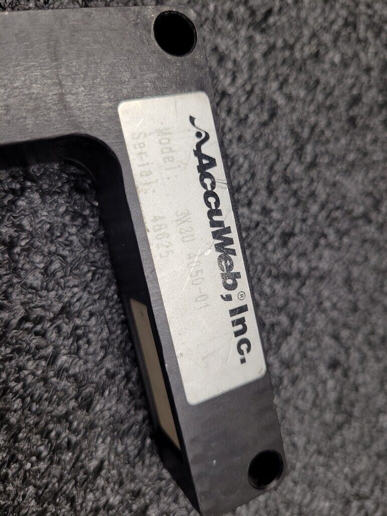 AccuWeb Micro 4000 Net Controller CTL4000 5000-02 Sensor Accubeam 2 3X3U 4050-01