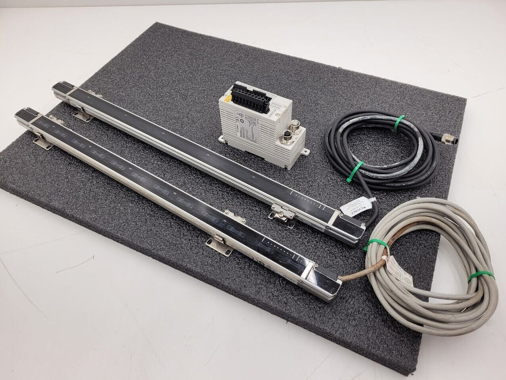 Keyence Light Curtain Pair SL-C28H-T SL-C28H-R SL-R11 Control Module Controller