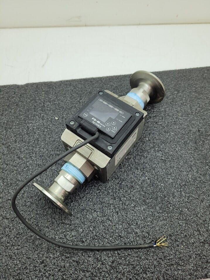 Keyence FD-MZ100ATK Capacitance Electromagnetic Flow Meter 100 L/min Tested 100L