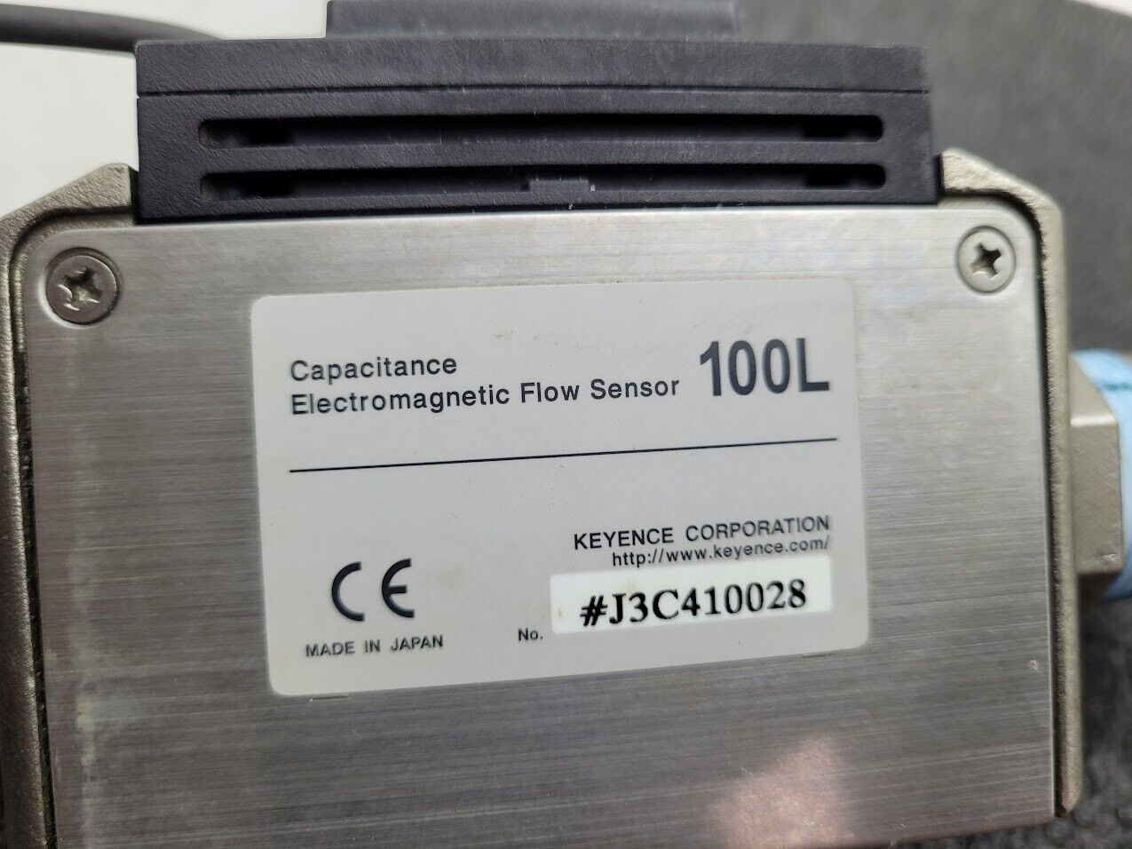 Keyence FD-MZ100ATK Capacitance Electromagnetic Flow Meter 100 L/min Tested 100L