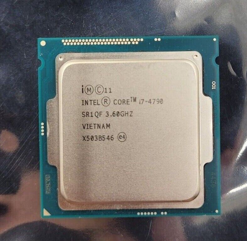 INTEL i7-4790 (SR1QF) 3.60GHZ 4C LGA1150 I-SERIES Desktop CPU Processor