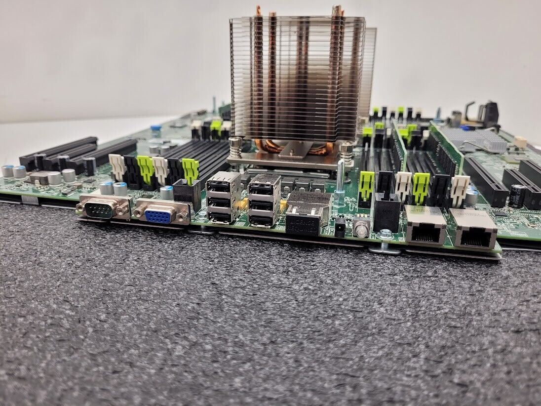 Dell PowerEdge Motherboard 03GCPM T620 2x Xeon E5-2650v2 32GB Ram Boots to Bios