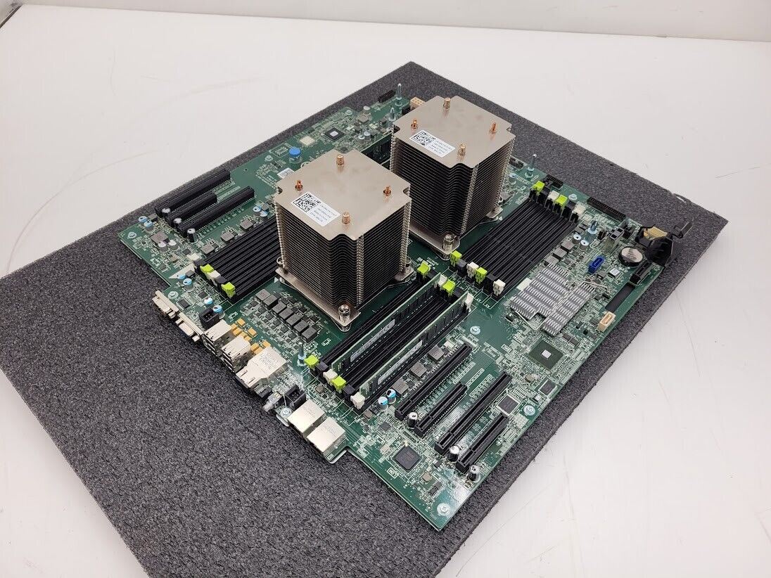 Dell PowerEdge Motherboard 03GCPM T620 2x Xeon E5-2650v2 32GB Ram Boots to Bios