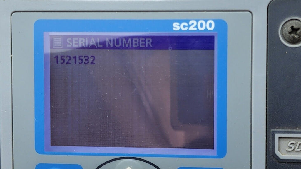 Hach LXG325 TSS HT sc Suspended Solids Inline Sensor High Temp Tested Working