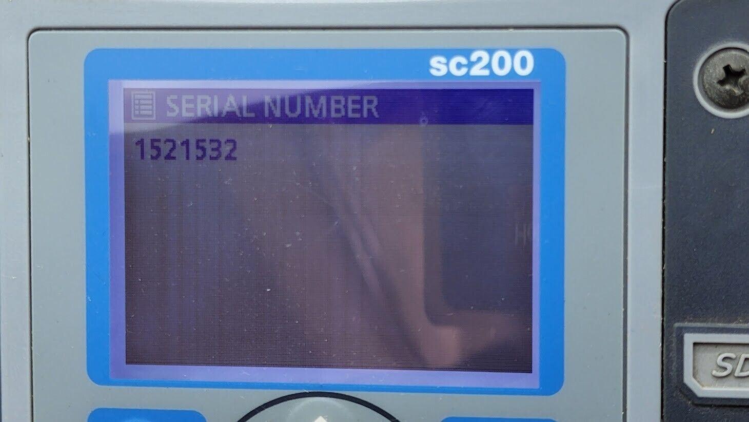 Hach LXG325 TSS HT sc Suspended Solids Inline Sensor High Temp Tested Working