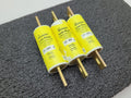 3 Pack Bussmann LPJ-80SP Class J Low-Peak Dual-Element Time Delay Fuses 600V 80A