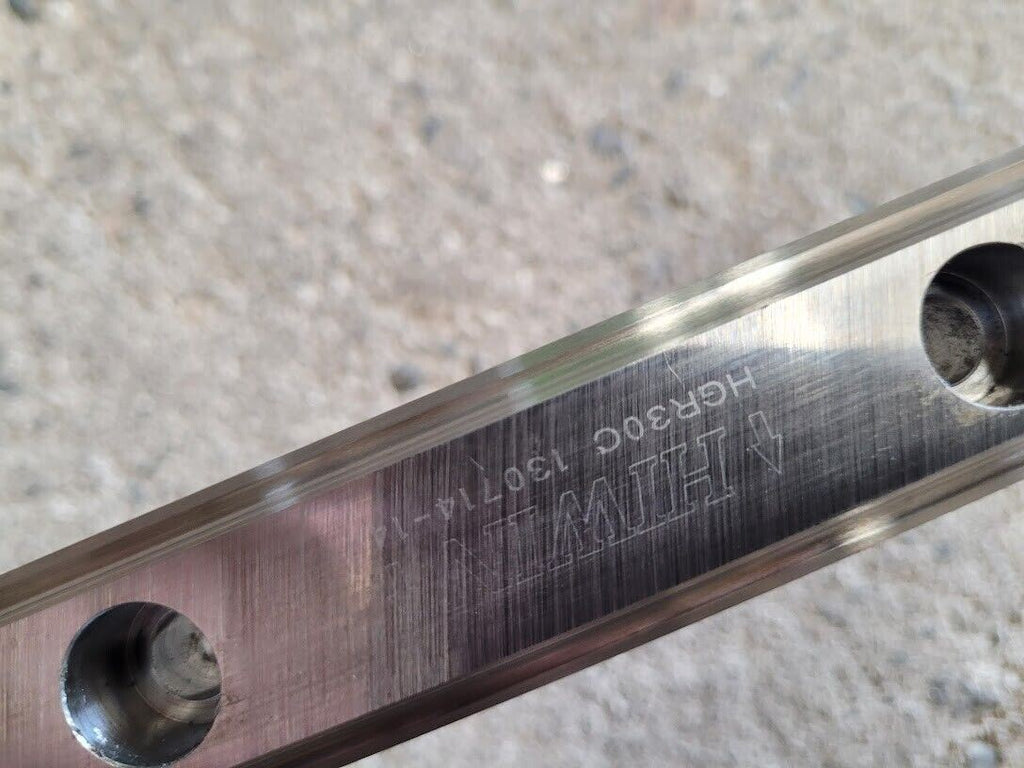 Hiwin HGR30C Linear Guide Rail HGR30 117" 2989mm 4x HGH30CA 130FAT-1A Blocks