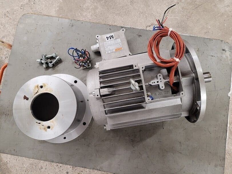 Elmor AC Continuous Duty Motor IP55  MT132MA4 7.5 Kw 10HP TH3-101A Adapter