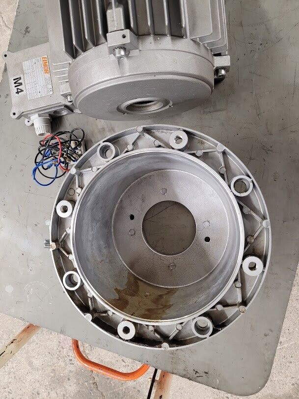 Elmor AC Continuous Duty Motor IP55  MT132MA4 7.5 Kw 10HP TH3-101A Adapter